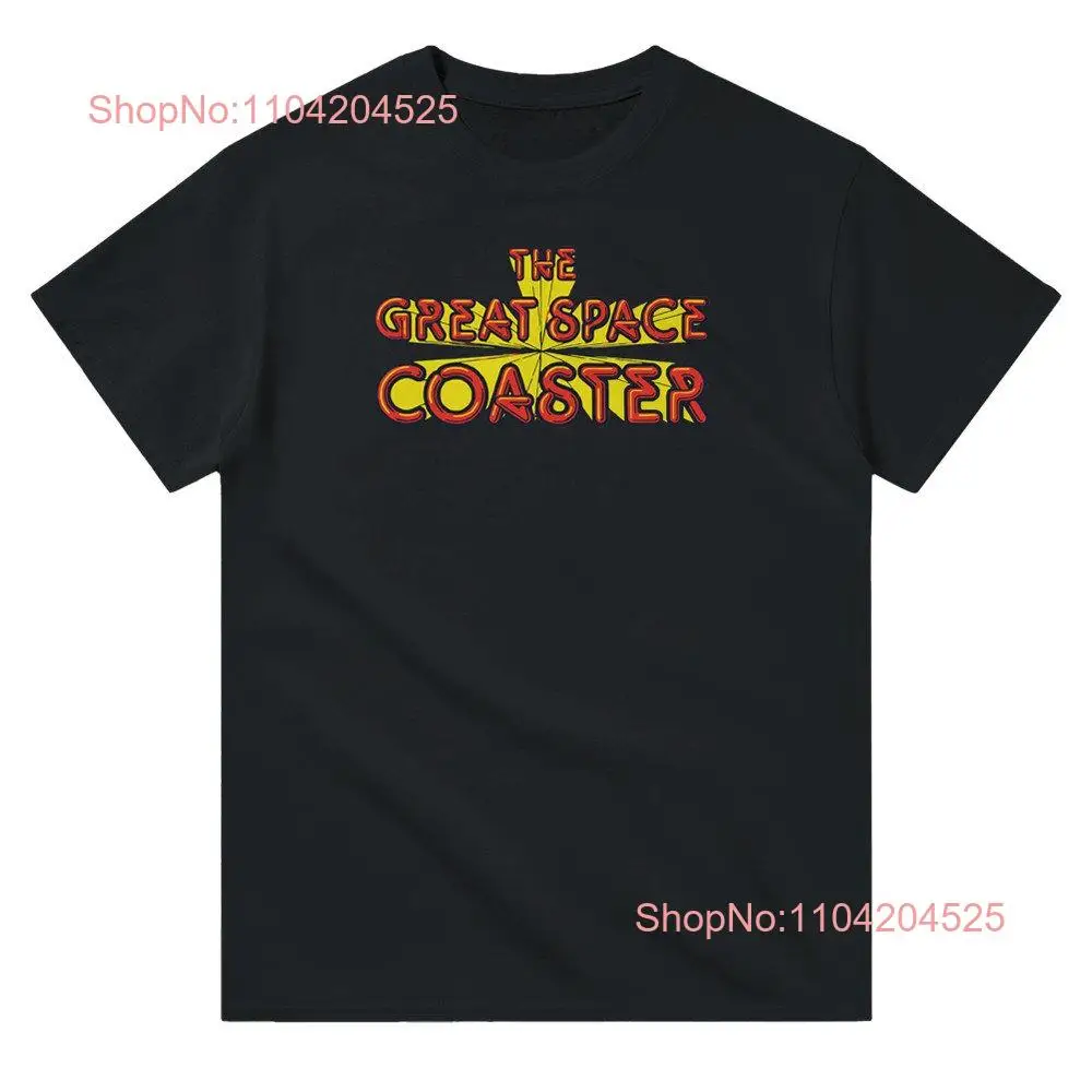 The Great Space Coaster Camiseta pesada con cuello redondo y mangas largas o cortas