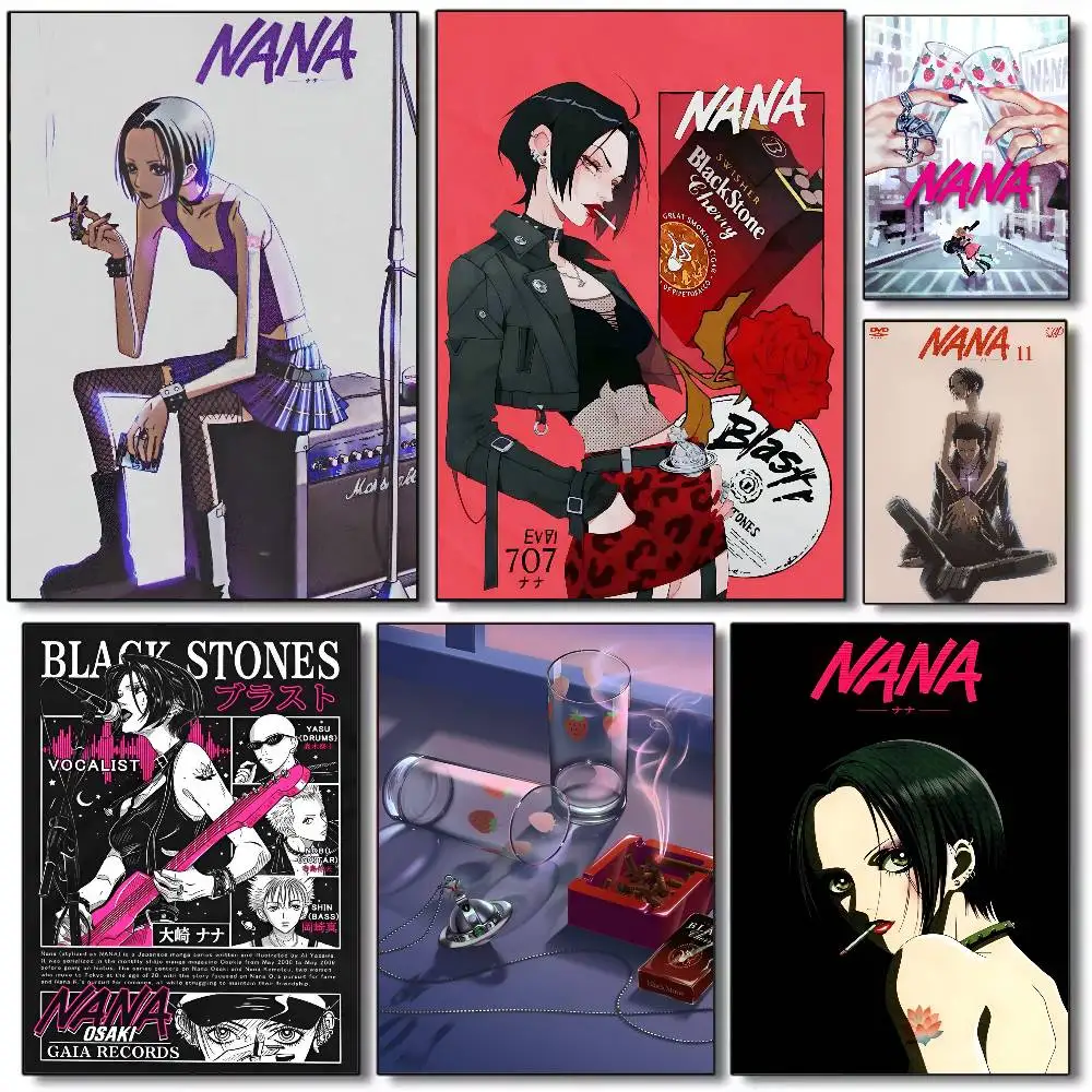 

Classic Anime N-NANA Poster HD art poster for home living room bar office decoration sticky, waterproof
