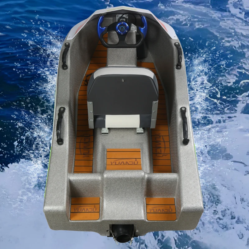 High-Speed Mini Electric Jet Ski Boat with Lithium Battery Water Entertainment Surfboard & Karting Boat Factory Direct Sale
