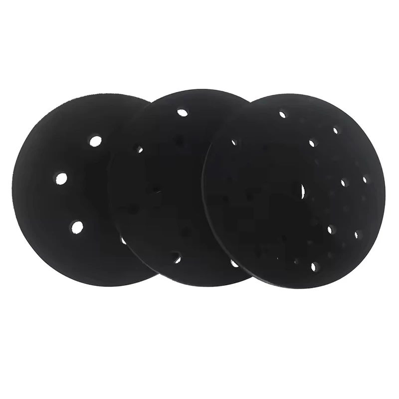 Tampone di interfaccia in spugna morbida porosa da 6 pollici (150mm) per tamponi di sabbia e dischi di sabbia di tipo grillo per la lucidatura di superfici irregolari
