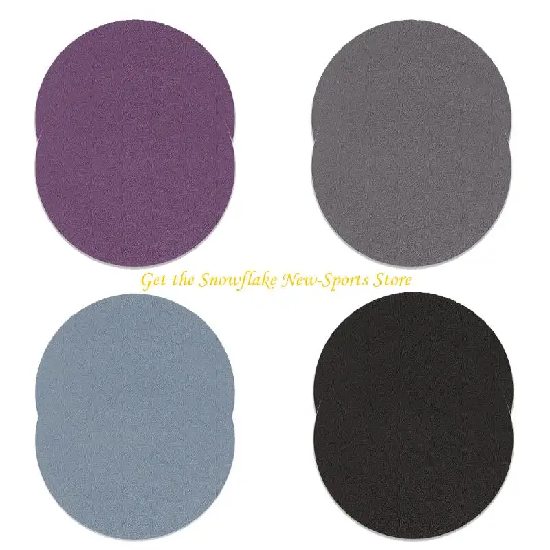 E56D 2Pcs Womens Elbow Yoga Practice Mat Yoga Pilates Mat Sports Kneeling Knee Pad Yoga Knee Pad Nonslip Floor Workout Mat