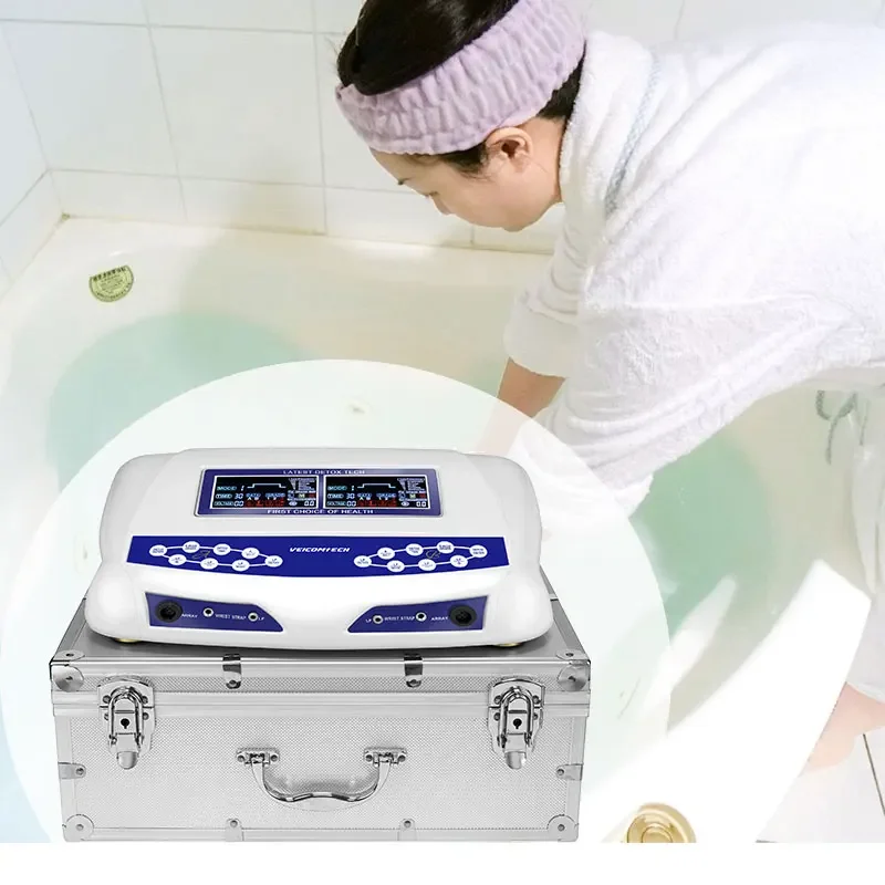 Premium Ionic Foot Detox Machine Deluxe Ion Foot Spa Detoxify Your Feet Bath Device for Two People