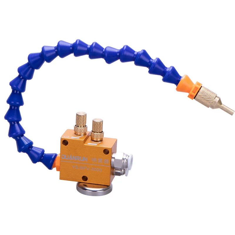 Air Pipe Lubrication System Spindle Coolant Cooling Water Mist SprayOil Sprayer Lubrication Spray ForCNC Lathe Engraver Milling