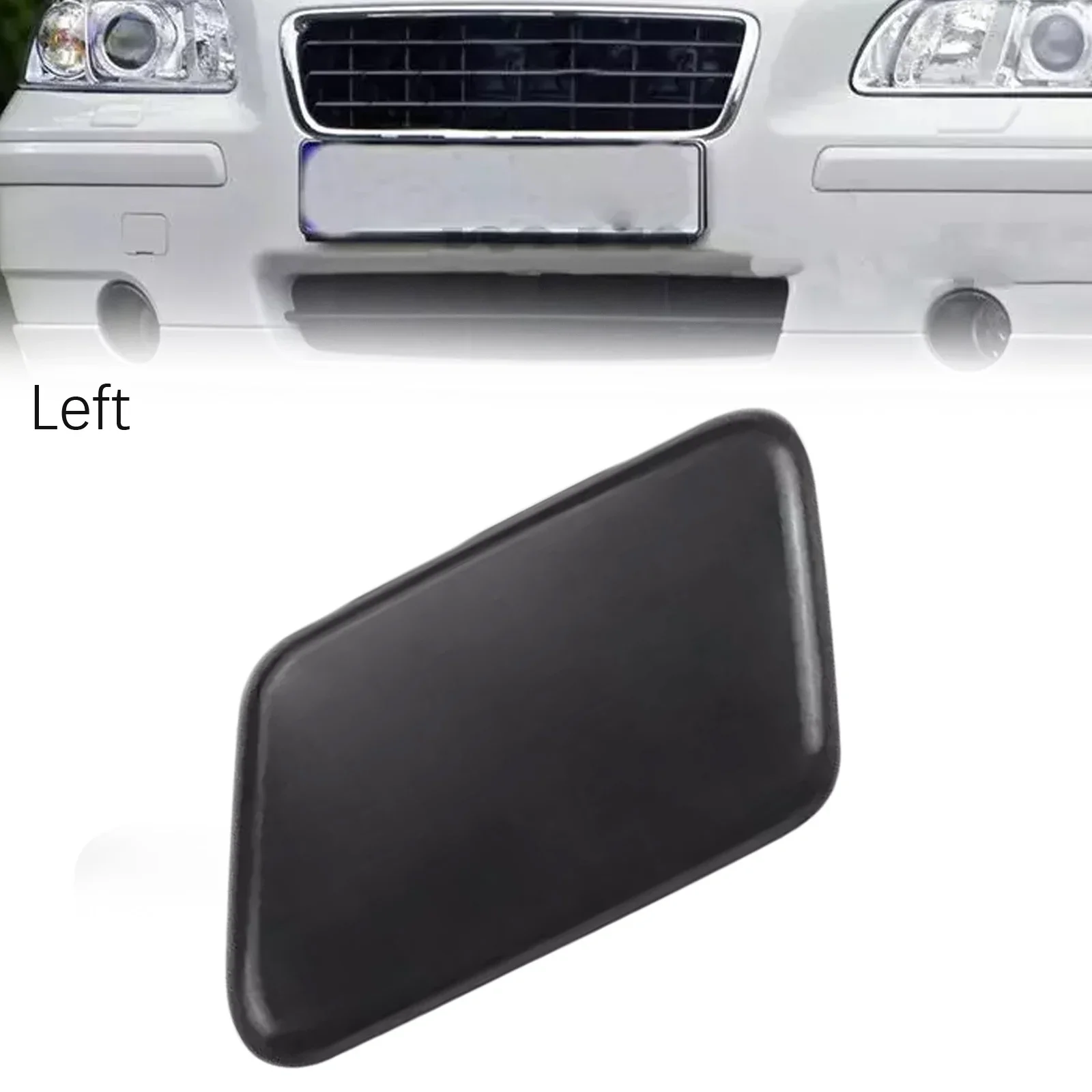 

Left Headlight Washer Cover Front Bumper Headlight Washer Nozzle Cover Direct Replacement Front Left Placement