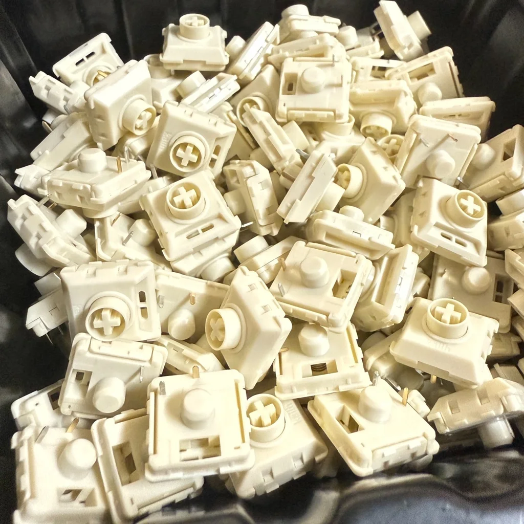 

KAILH Ice Cream Mini Low Profile Switch 40g Linear Low Profile Switches Mini Mechanical Keyboard Switches Hot Swap Hitbox Switch