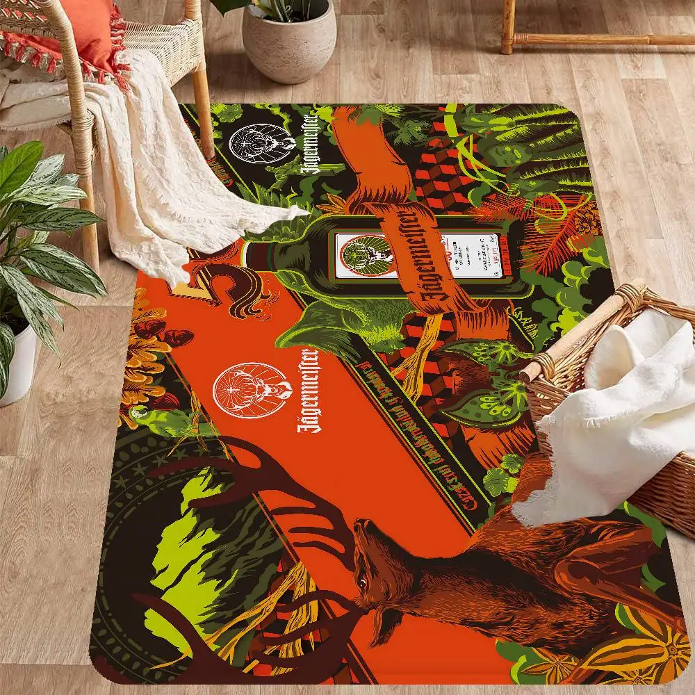 Jagermeisters الكلمة حصيرة الشمال نمط المنزل ممسحة الحمام المرحاض الحصير غرفة نوم فندق ديكور حصيرة #4