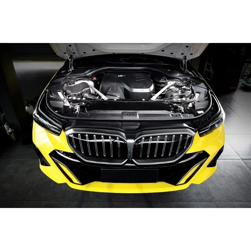 23 Высокопроизводительная система впуска холодного воздуха для BMW B48 G60 G68 5 серии 525 530 2.0T Комплект системы впуска холодного воздуха из углеродного волокна