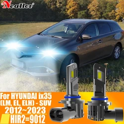 2pcs HIR2 Led Headlight Canbus No Error 9012 Car Bulb High Power 6000K White Light Diode Lamp 12v 55w For Hyundai ix35 2014~2023