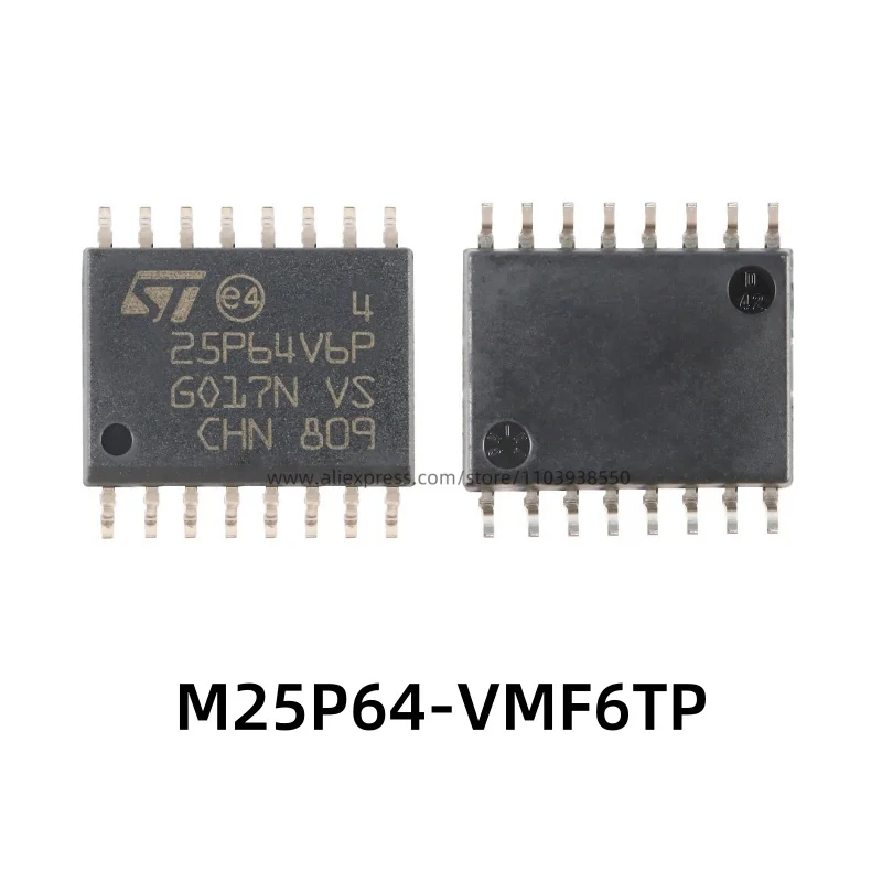 M25P64-VMF6TP SOIC-16 64Mb Serial flash embedded memory chips