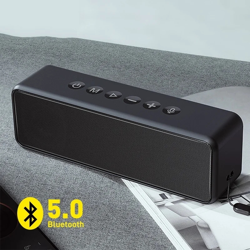 

Лучший портативный беспроводной Bluetooth-динамик 20 Вт, режим эквалайзера Bass Boost, IPX6, водонепроницаемые динамики Bluetooth 5.0, поддержка TF-карты AUX