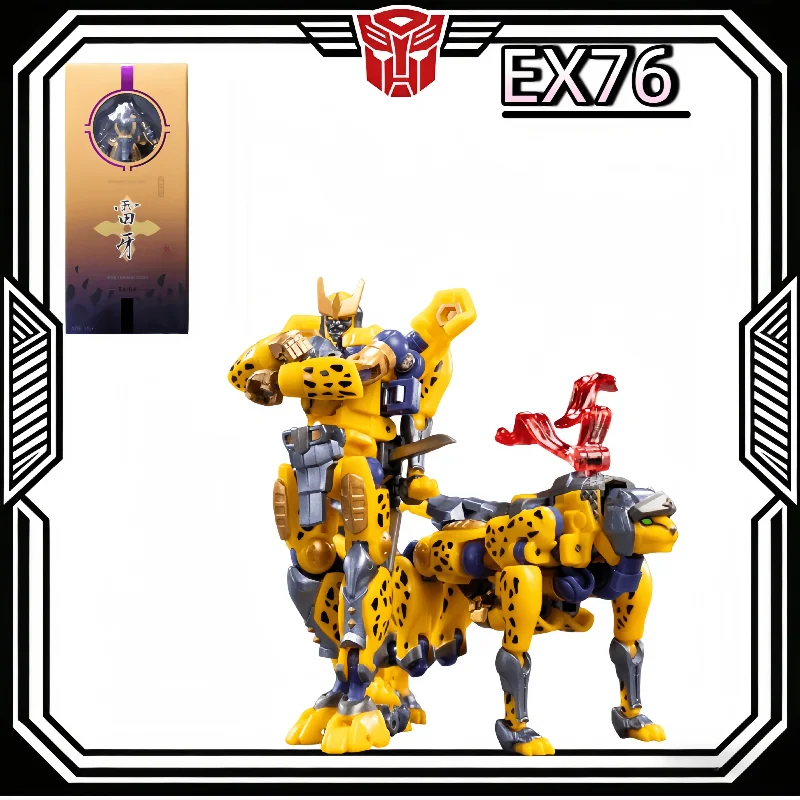 

В наличии: Трансформируемый робот Ironfactory EX76 Cheetor Thunder Leopard, оригинальные миниатюрные коллекционные фигурки, игрушки