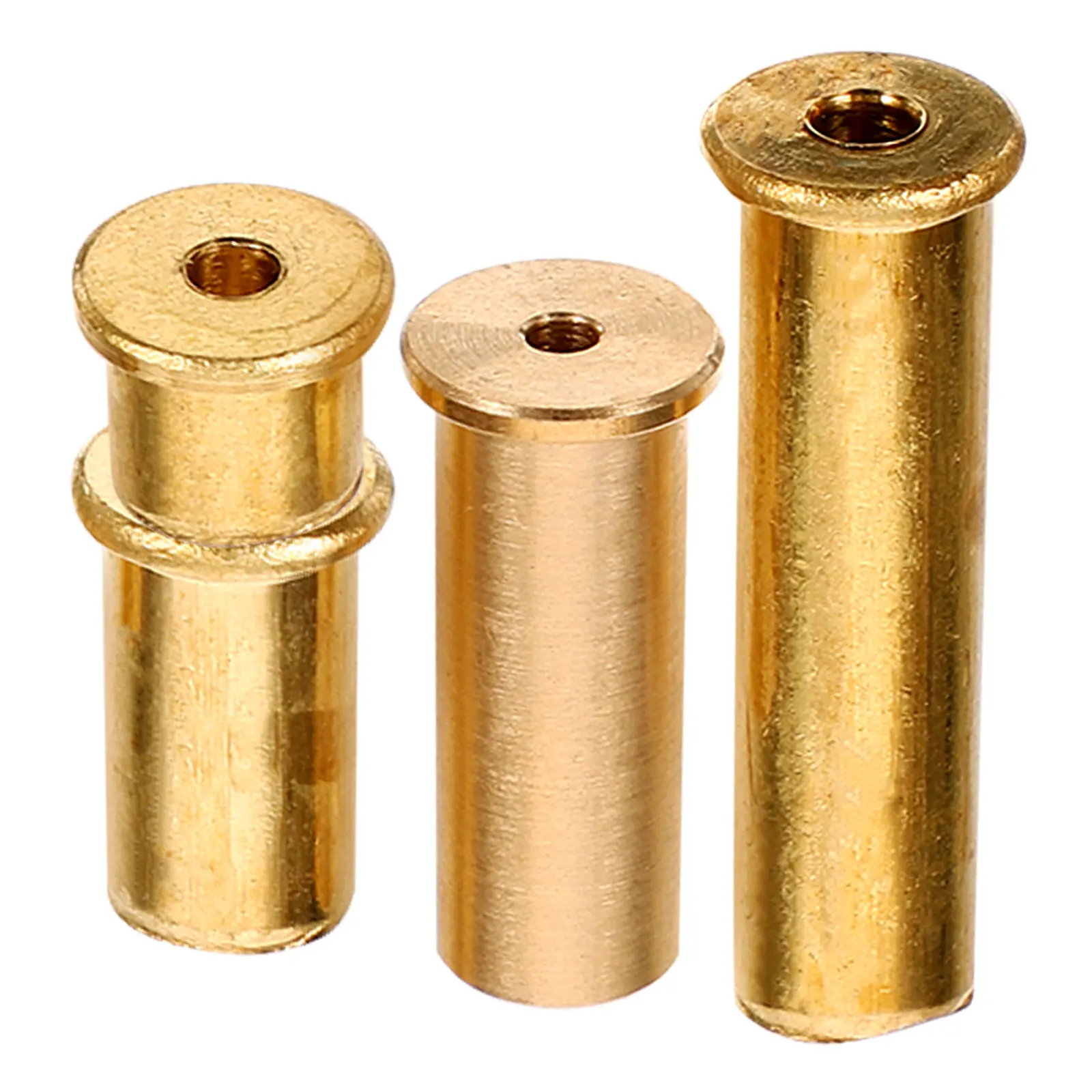4Pcs Golf Club Counterweights Copper Accessories Easy Assembly Golf Shaft Extension Parts for Stability and Performance