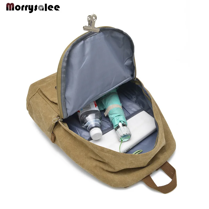 Unisex School Backpack Men Backpack Male Bag Canvas Bags Casual Shoulder Bags Korean Version of Schoolbags mochilas