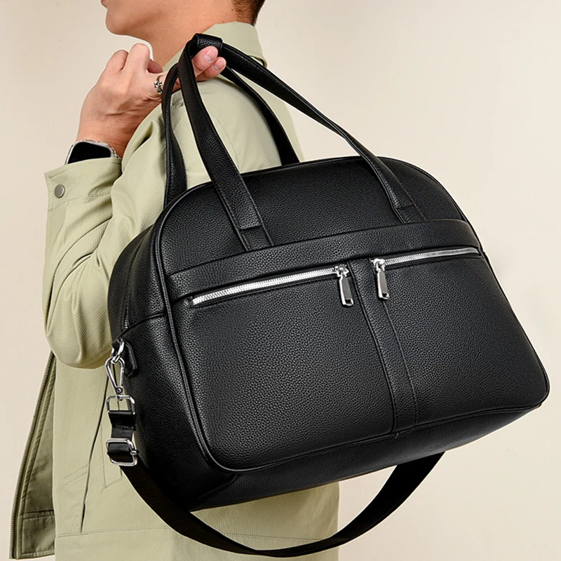 

Мужской деловой портфель большой емкости через плечо, повседневная сумка для ноутбука, сумка для мотоциклетного оборудования, аксессуары сумка 가방 SAC