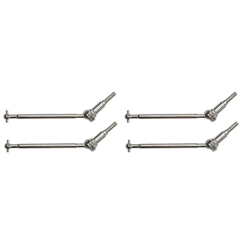CYGJ-4Pcs Metal Front Drive Shaft CVD 55-WJ01 For Hosim 9155 9156 Xinlehong 9155 9156 1/12 RC Car Spare Parts