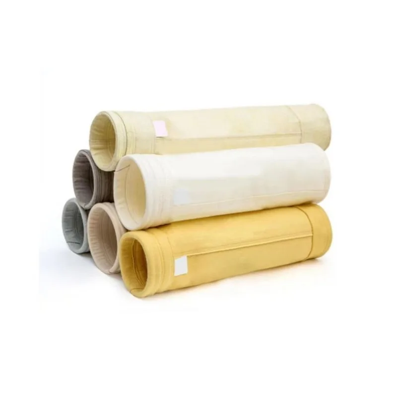 Anpassbarer Industrie-Filterbeutel, Filterbeutel, Staubsammler, Polyester, PPS, PP, PTFE, Glasfaserbeutel, Staubfilterbeutel mit Filter