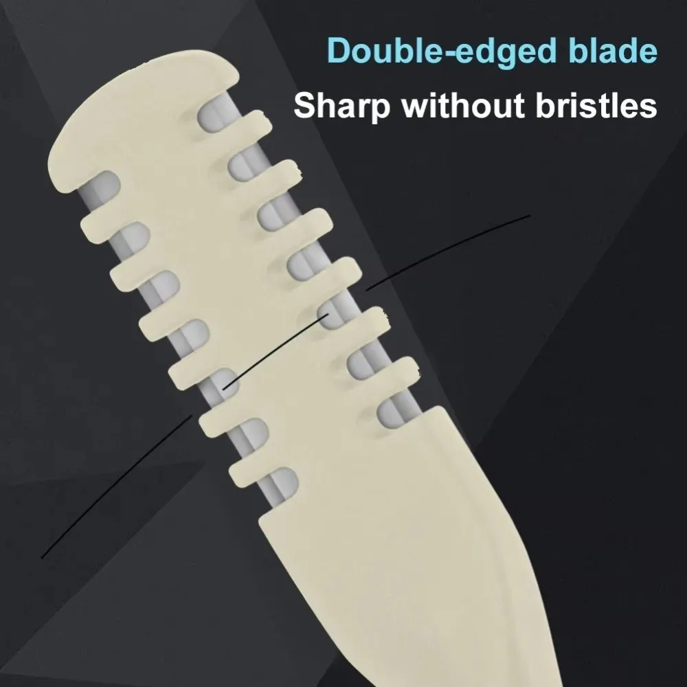 Double Sided Nose Hair Trimmer Stainless Steel 360° Rotation Nostril Hair Remover Tool Storage Box Washable Nose Hair Remover