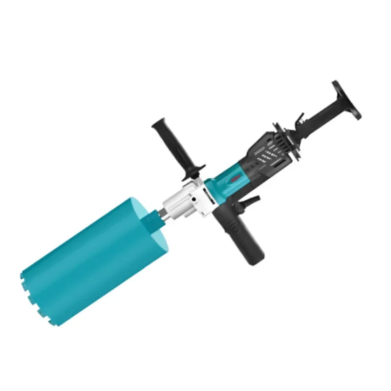 Dual-purpose handheld desktop fixing bracket high-power air conditioner fume opening machine