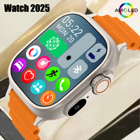 LEMFO LF40 Smart Watch 2024 Men 2.01 HD Screen Flashlight Camera BT Call Heart Rate Wireless Charging Outdoor Smartwatch