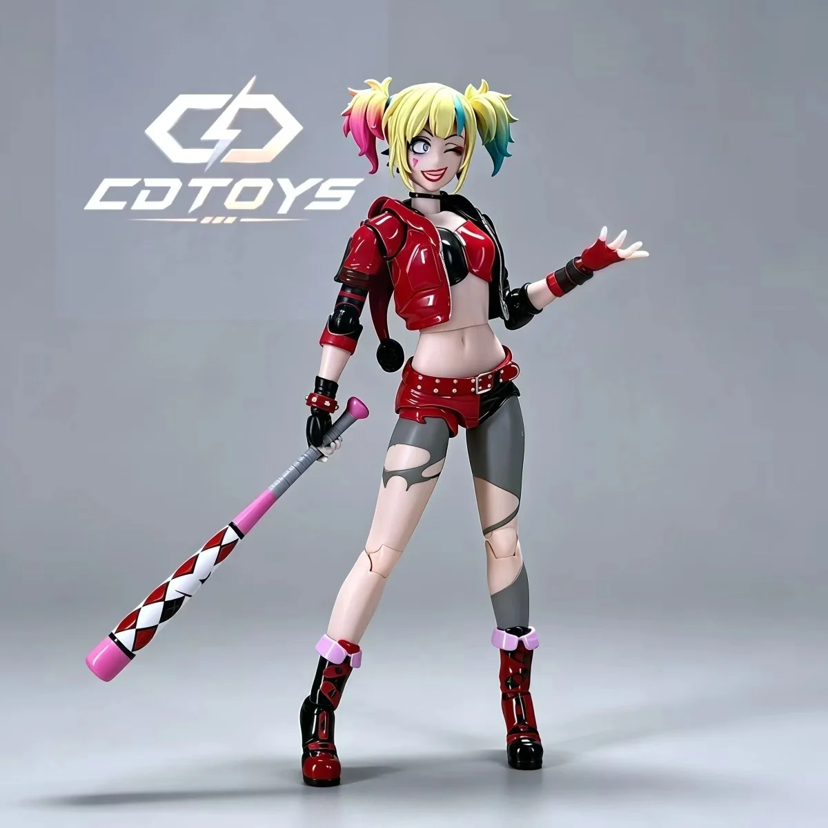 New CD Toys Harley Quinn Anime Action Figure DC Joker Figurine KO Kaiyodo Yamaguchi Model Gifts Batman Toys view 4