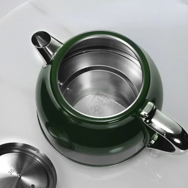 

Ретро чайник, бытовой высококачественный электрический чайник для кипячения воды, автоматическое отключение, чайник, электрическая кухонная техника