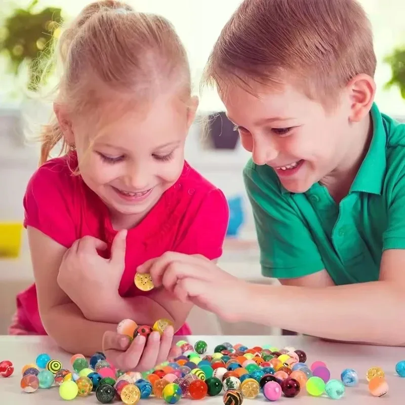 10-20Pcs Rubber Bouncy Ball Kids Favors Summer Birthday Party Gift for Guests Goody Pinata Fillers Prizes Bouncing Ball Toy 23mm