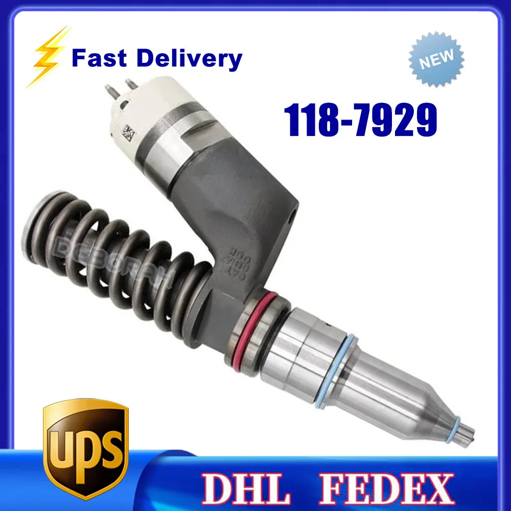 

118-7929 Diesel Fuel Injector 0R-4895 For Caterpillar CAT 3406E Diesel Engine