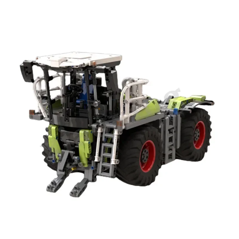 New MOC47448 Building Block Agricultural Vehicle Tractor 2005PCS Assembly Particle Toy Model Adult and Children's Toy DIY Gift