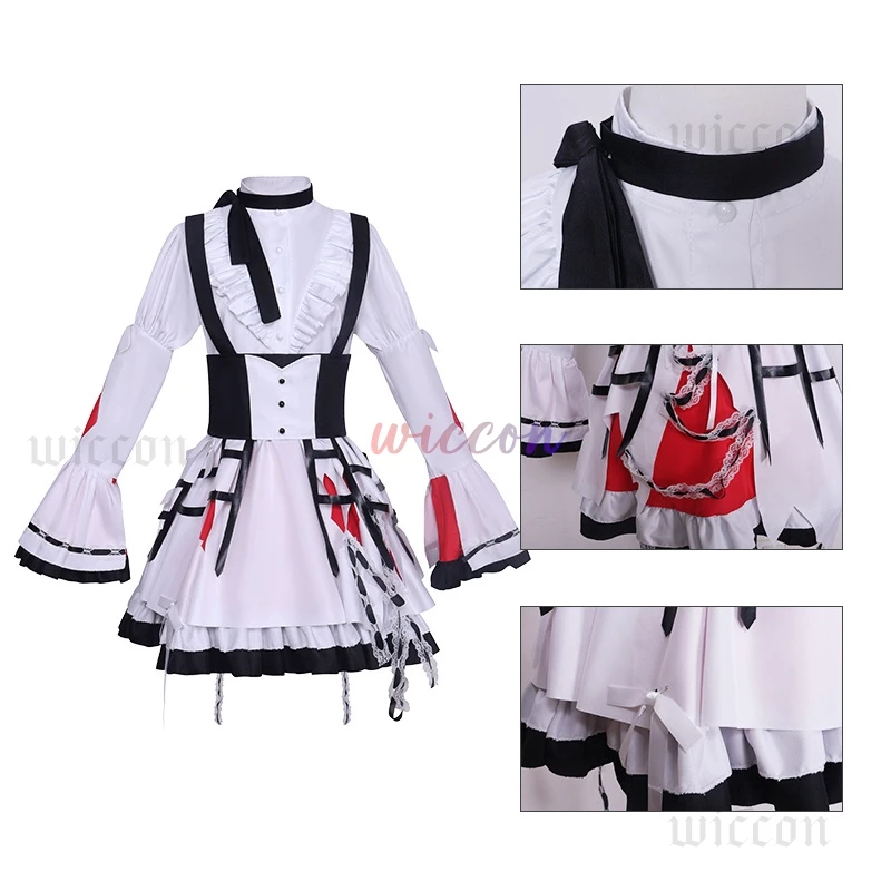 Proyecto Sekai Mzk5 Akiyama Mizuki disfraz de Cosplay PJSK encantador vestido de fiesta de Lolita uniforme traje de Halloween traje para mujer