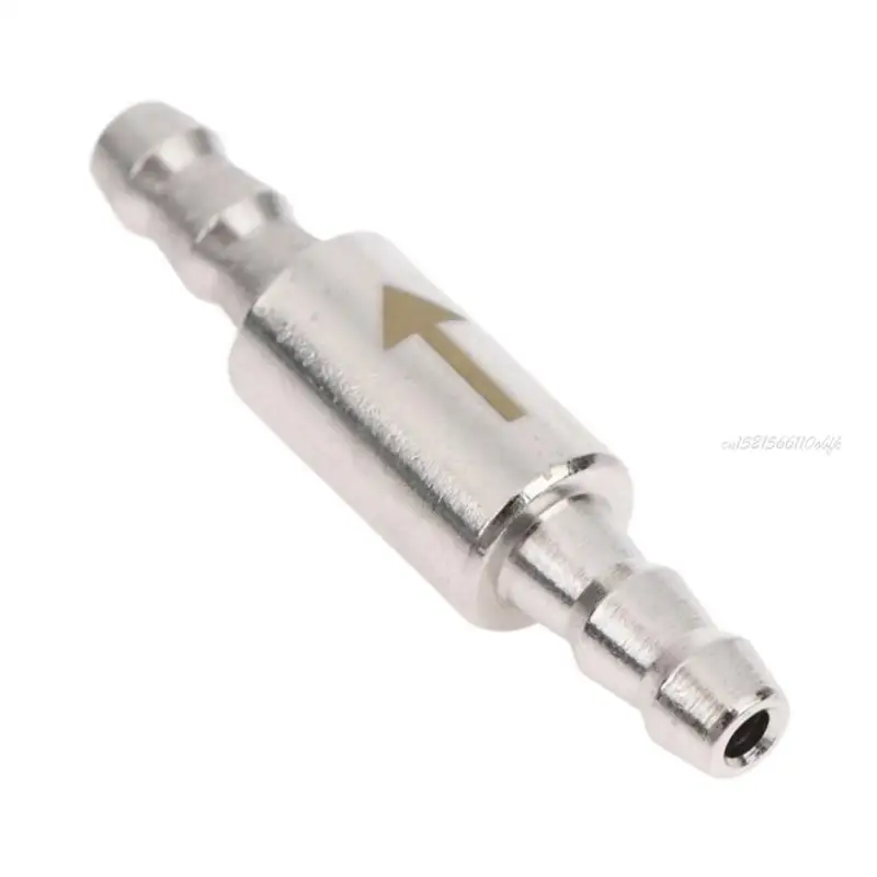 27RB 2PC水槽チューブ用のステンレス鋼エアバルブCO2レギュレーターチェックバルブ