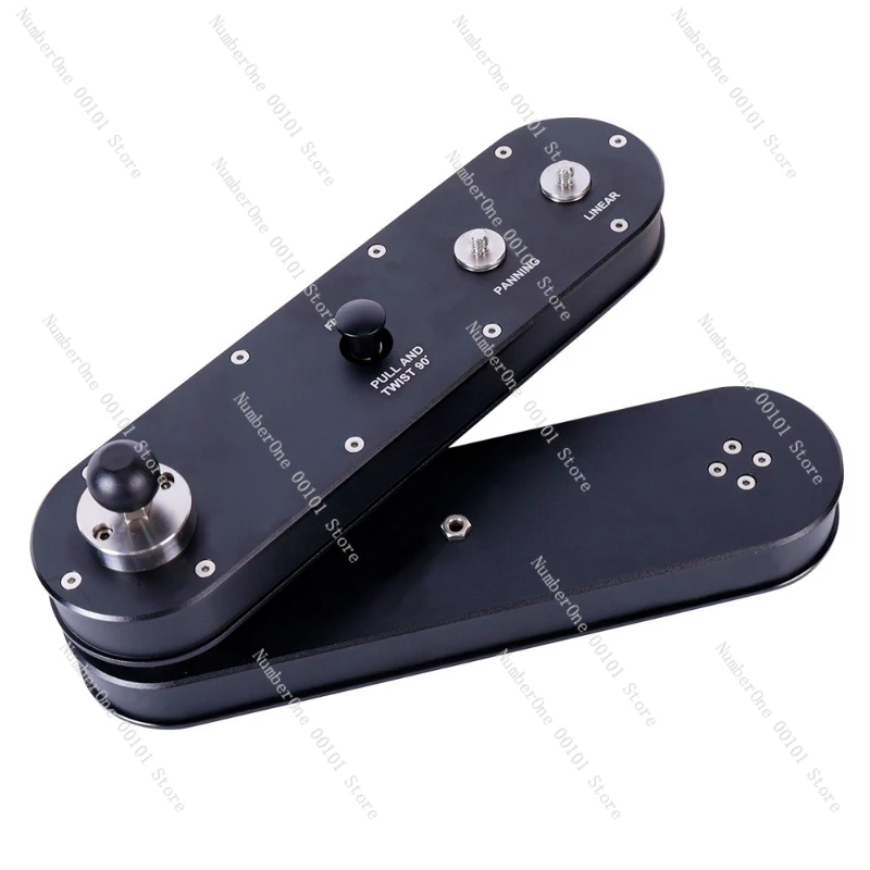 SLR Camera Four-Fold Distance Slide Rail Small Rocker Arm Photography Damping Track and Focus Camera Heel Camera Stabilizer