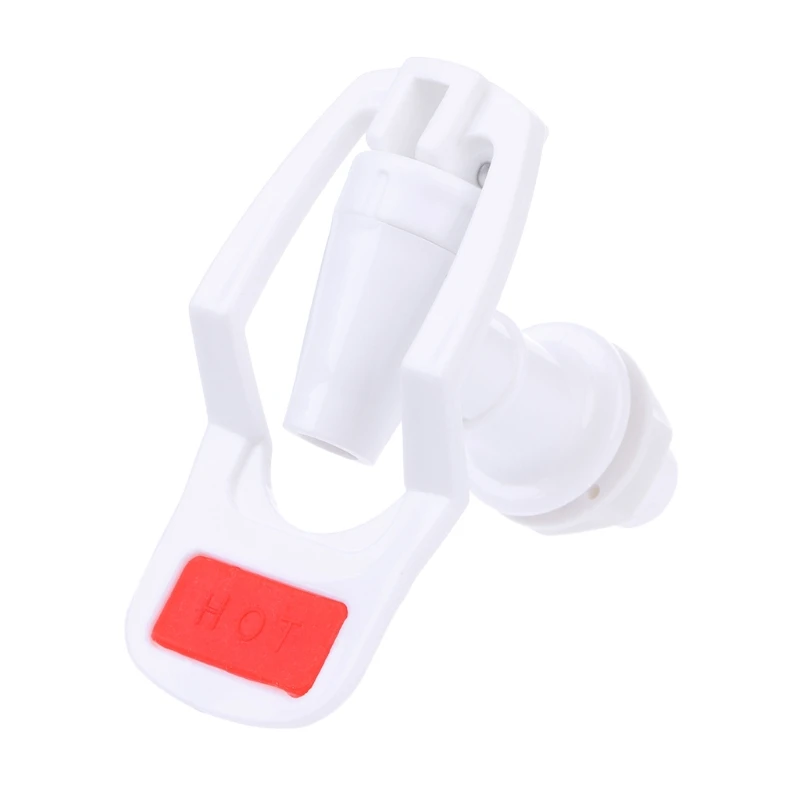 2 Pcs Water Dispenser Replacement Push Type White Plastic Tap Faucet Kitchen drinking supplies G8TC