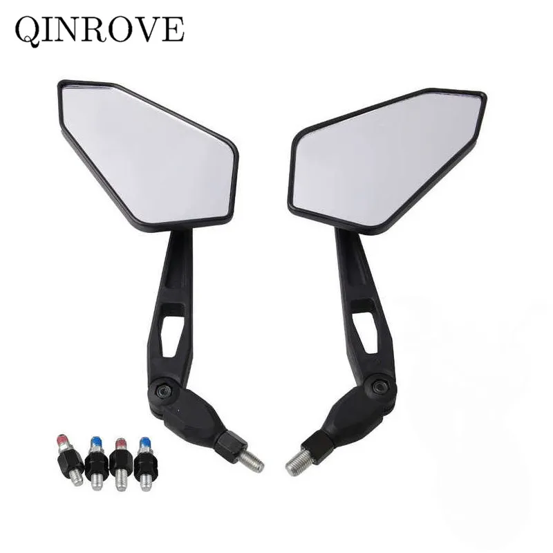 Motorcycle Rearview Mirrors 8/10MM ABS Side Mirror Universal For KTM Duke 125 250 390 790 990 Kawasaki Z650 Z750 Yamaha MT07 09 view 2