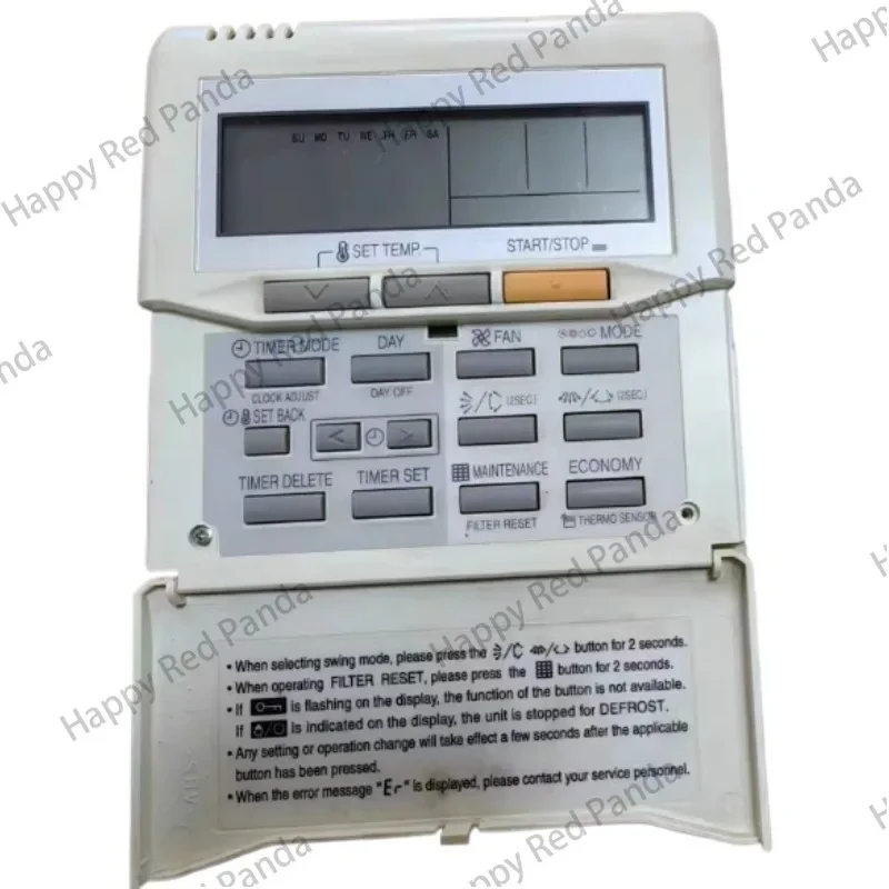Aire acondicionado Multi-Split Aire acondicionado Serie T/Mini-T Máquina controladora de cable universal Panel controlador de UTY-RNKY (usado)