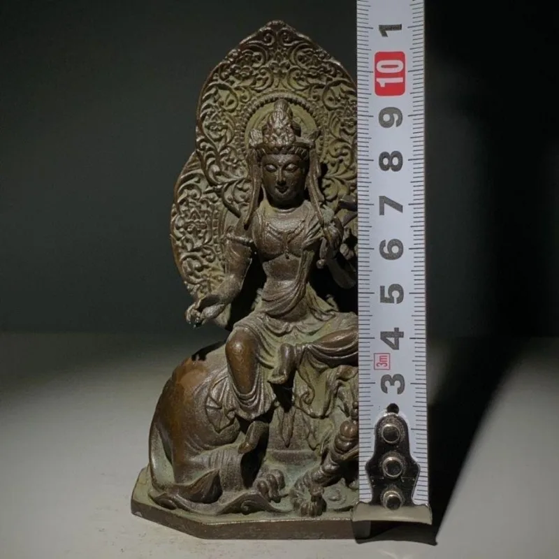 Ancient Tibetan Buddhism Samantabhadra Buddha Home Altar Worship Desktop Decorative Ornaments