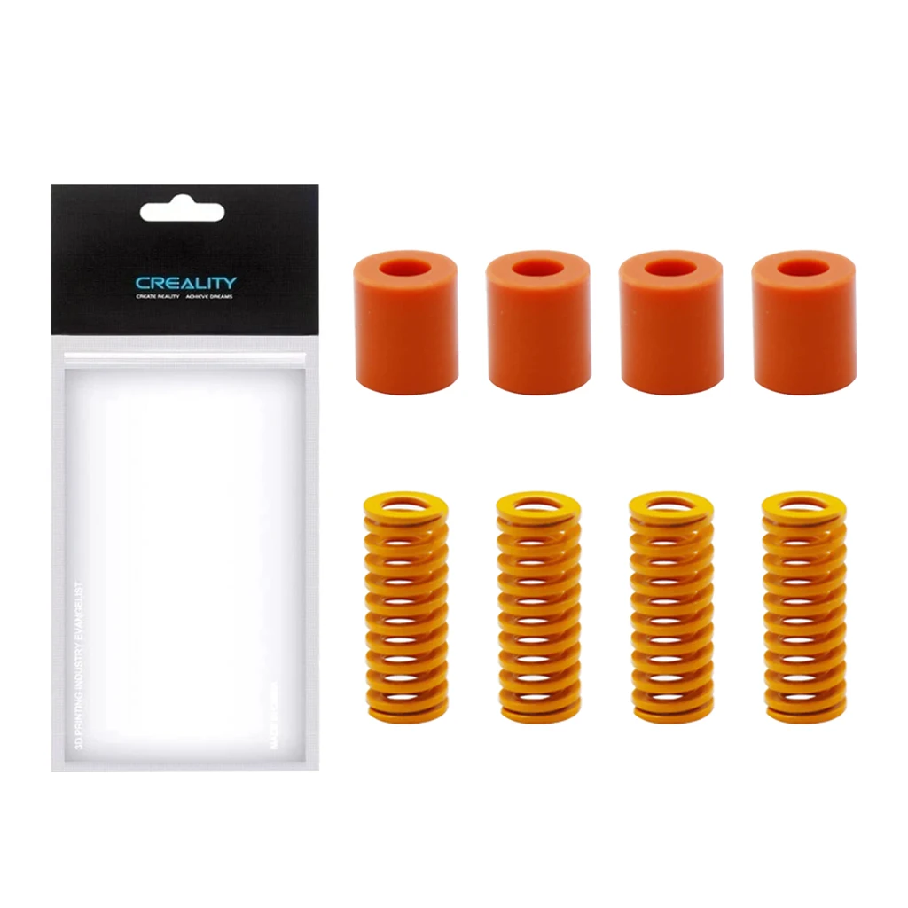 Creality 8-teiliges Ender 3 Pro Heizbett-Glasplattform-Nivellierungsset 3D-Drucker-Extrudermodul für Ender 3 Serie/5/S1/3 V2 – Detail 1