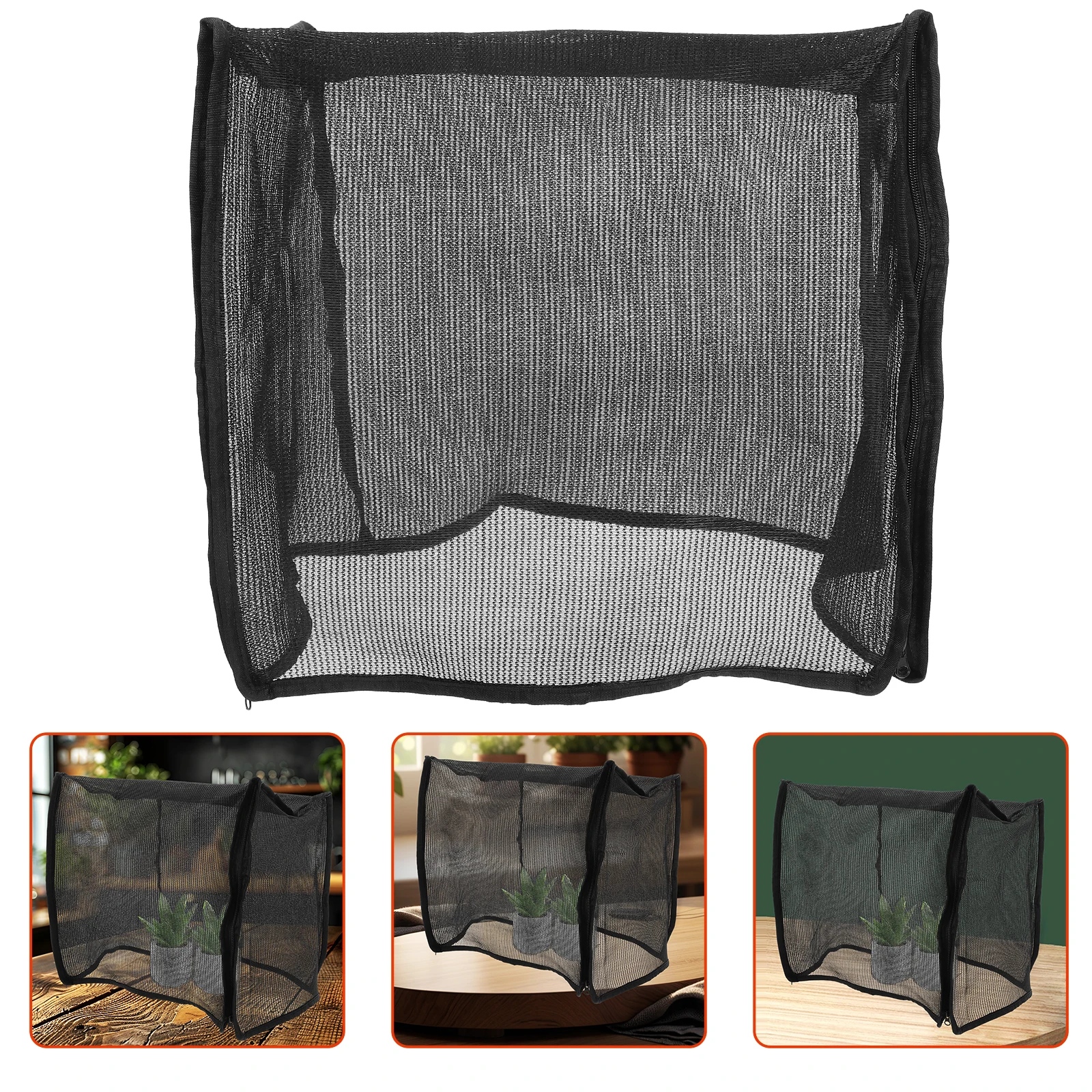 

Succulent Planting Box Plants Desktop Greenhouse Compact Mini Indoor Display Case Net Showcase Student