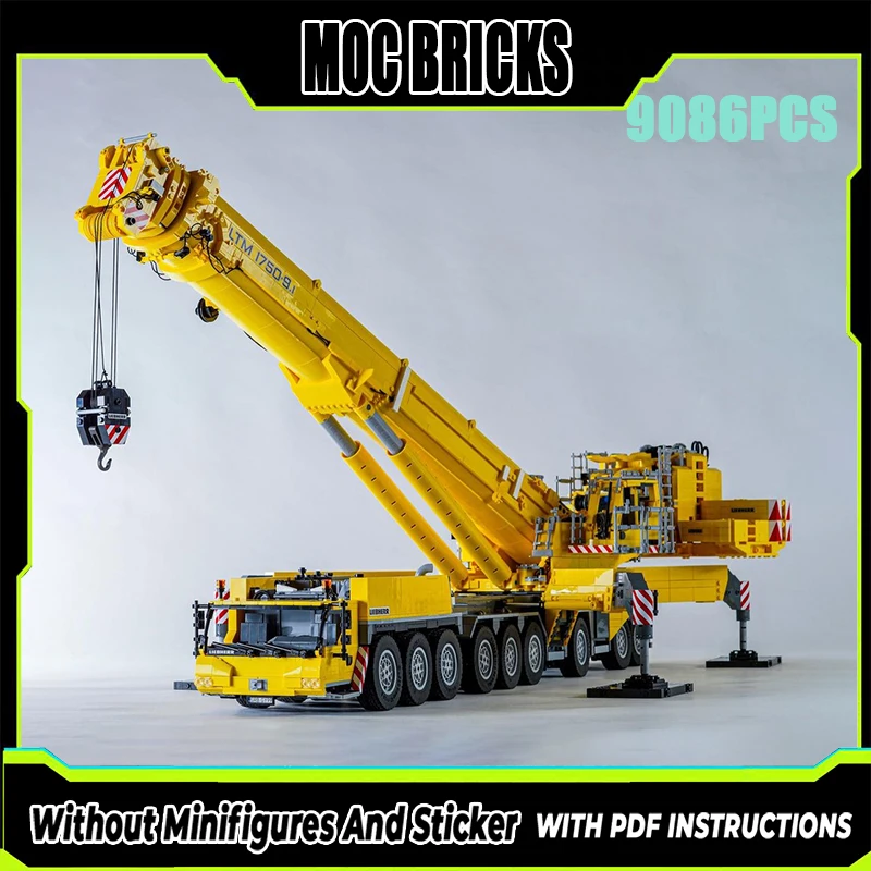 

Exquisite new MOC building block mechanical model LTM1750 lifting machine technology modular children's toy DIY assembly set