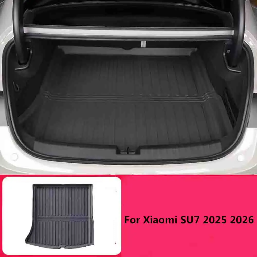 

Подходит для Xiaomi SU7 2025 2026, подушка багажника, защитная подушка для спинки сиденья, TPE, подушка багажника, аксессуары для интерьера