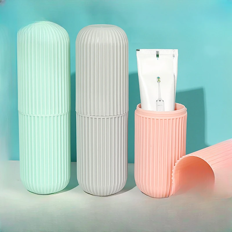 Portable Toothbrush Toothpaste Holder Toothbrush Case Farewell Hotel Disposable Toothbrush-paste Travel Camping Outdoor Bathroom