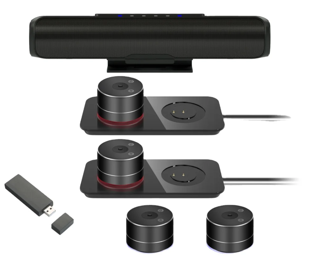 

DP-GX15 Video Conference Distributed Wireless Mic&Speaker Speakerphone System