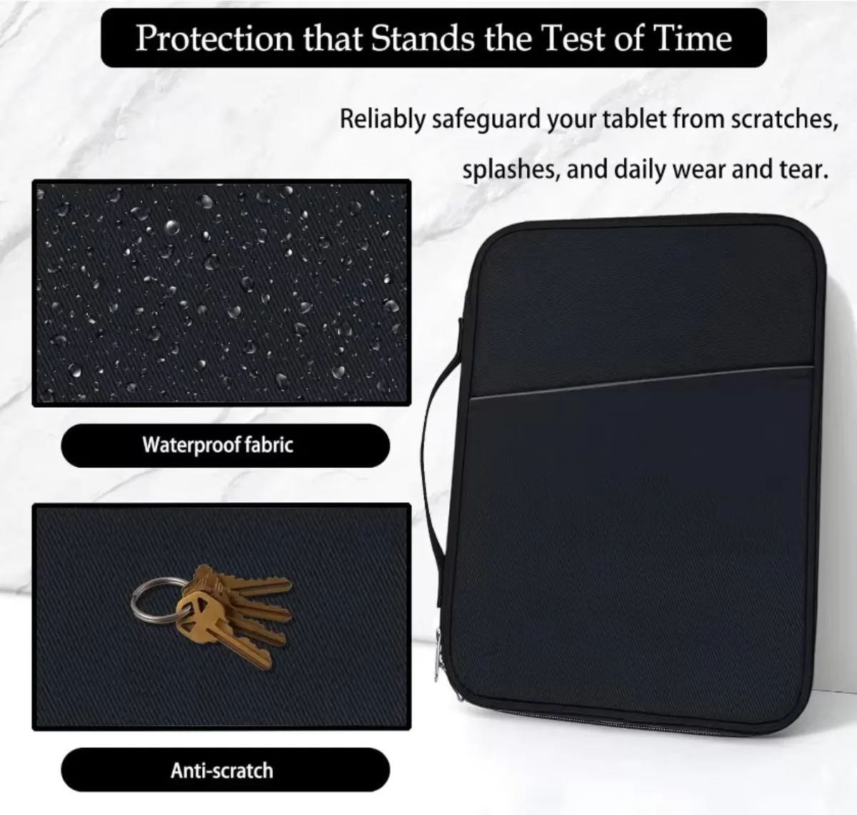 Bolsa para laptop com macbook air13 15 polegadas notebook macbook pro13 14 16 polegadas m1 m2 m3 m4 bolsa portátil com zíper à prova d'água