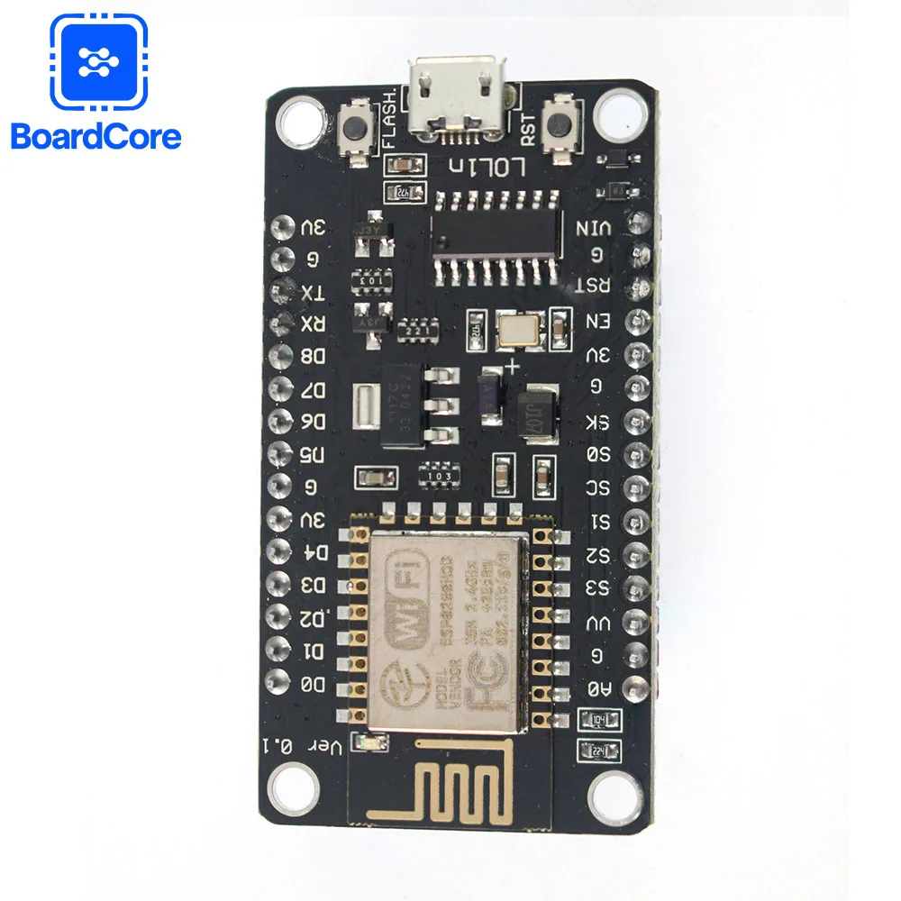 Módulo NodeMCU Lua V3 ESP8266, puerto Micro USB, módulo WiFi serie CH340, módulo de placa de desarrollo IoT para hogar inteligente DIY