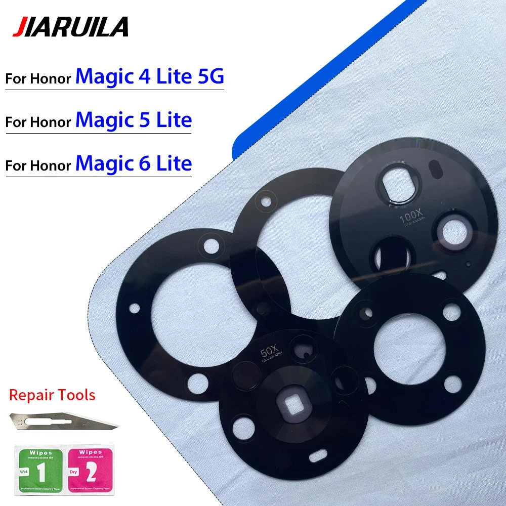Rear Back Camera Glass Lens For Honor Magic 4 Lite 5G Magic 5 Lite Magic 6 Lite Repair Parts