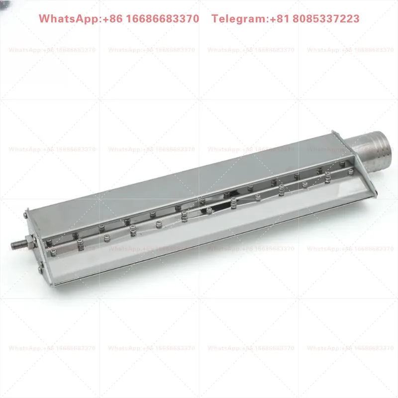 Stainless Steel Industrial Blower Air Knife High Pressure Wind Air Knife For Drive Conveyor Belt Assembly Line 100mm-1000mm
