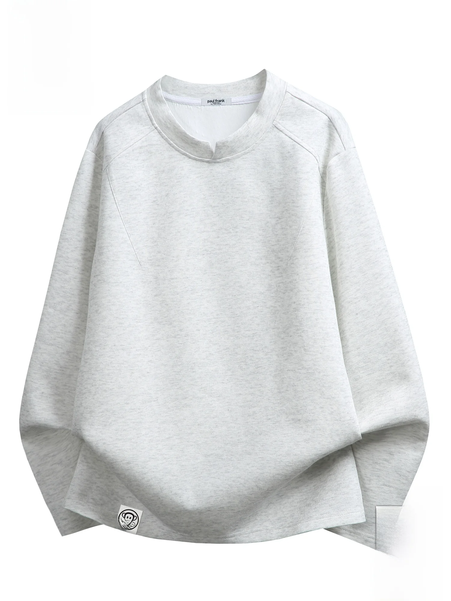 

PaulFrank Loose Fit Crew Ne Sweatirt Men's Casual Spring Color Versatile Comfortable Cotton Polyester Blend Sweatirt