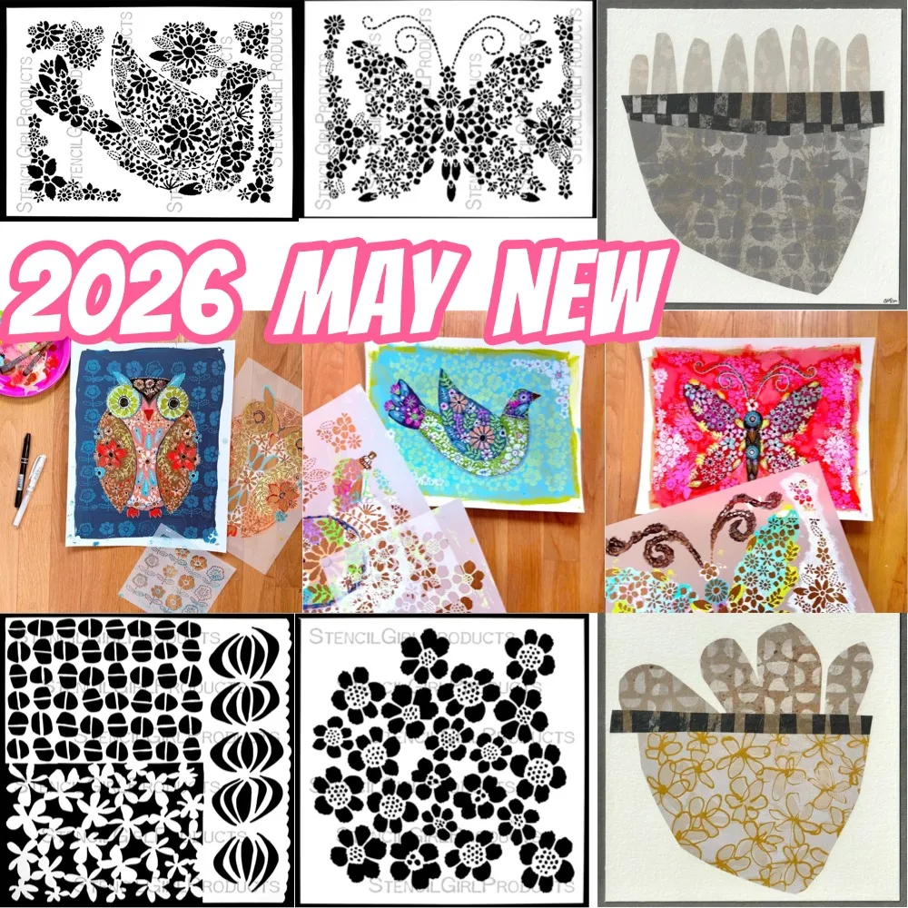 All Around Tile 2026 Mai Neue Metall-Stanzformen für DIY Scrapbooking, Bastelarbeiten, Fotoalbum-Vorlage, handgemachte Dekoration