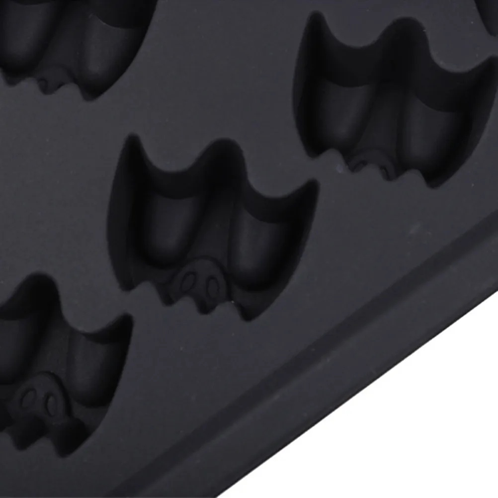 

Bat Silicone Molds Eco Friendly Non-Stick Candy Chocolate Cake Baking Mold Halloween Ice Cube Jelly Pudding Ice Cube Trays