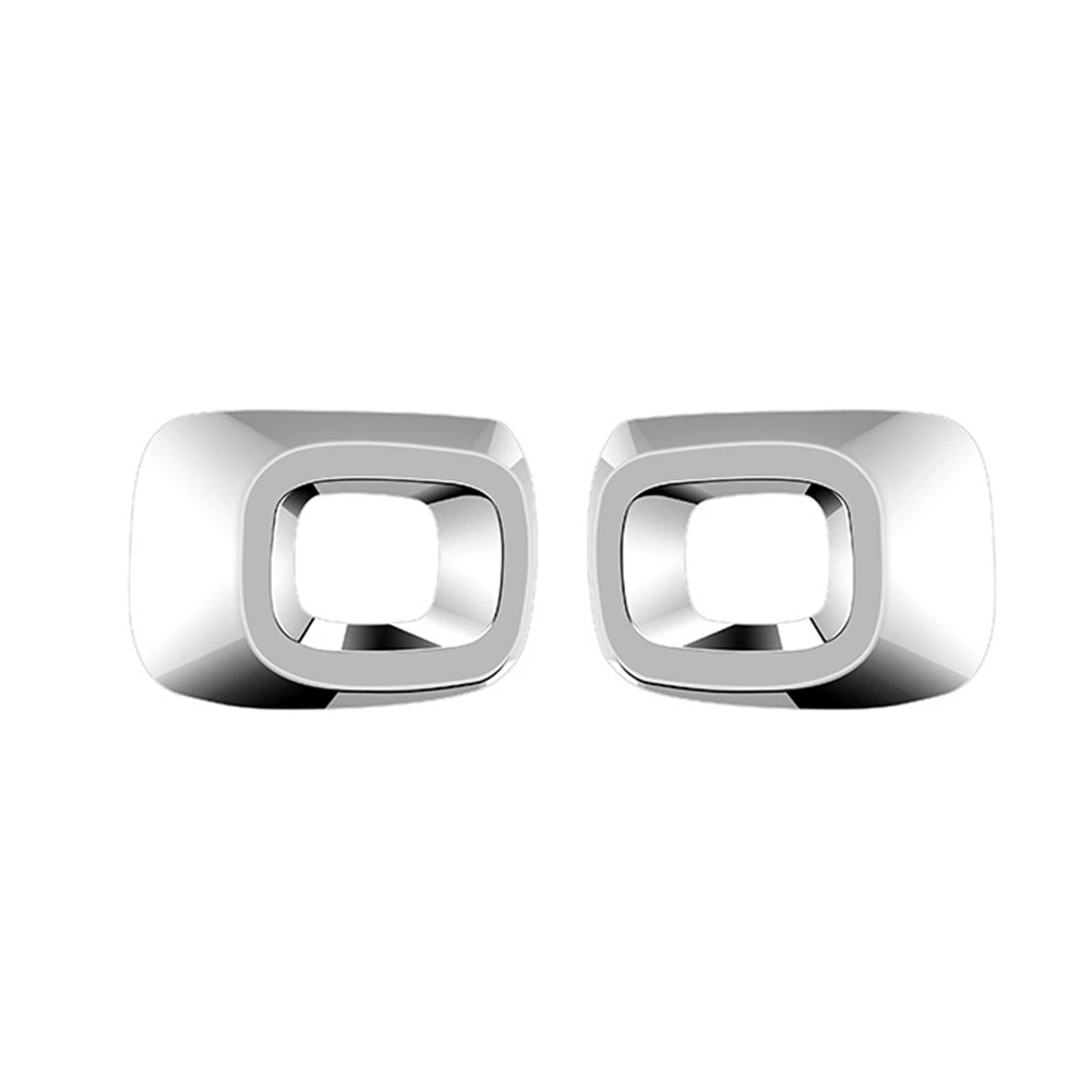 

Car Front Fog Light Trim Frame for Honda Freed Crosstar 2024 Fog Lamp Cover Car Accessories Silver -A74F