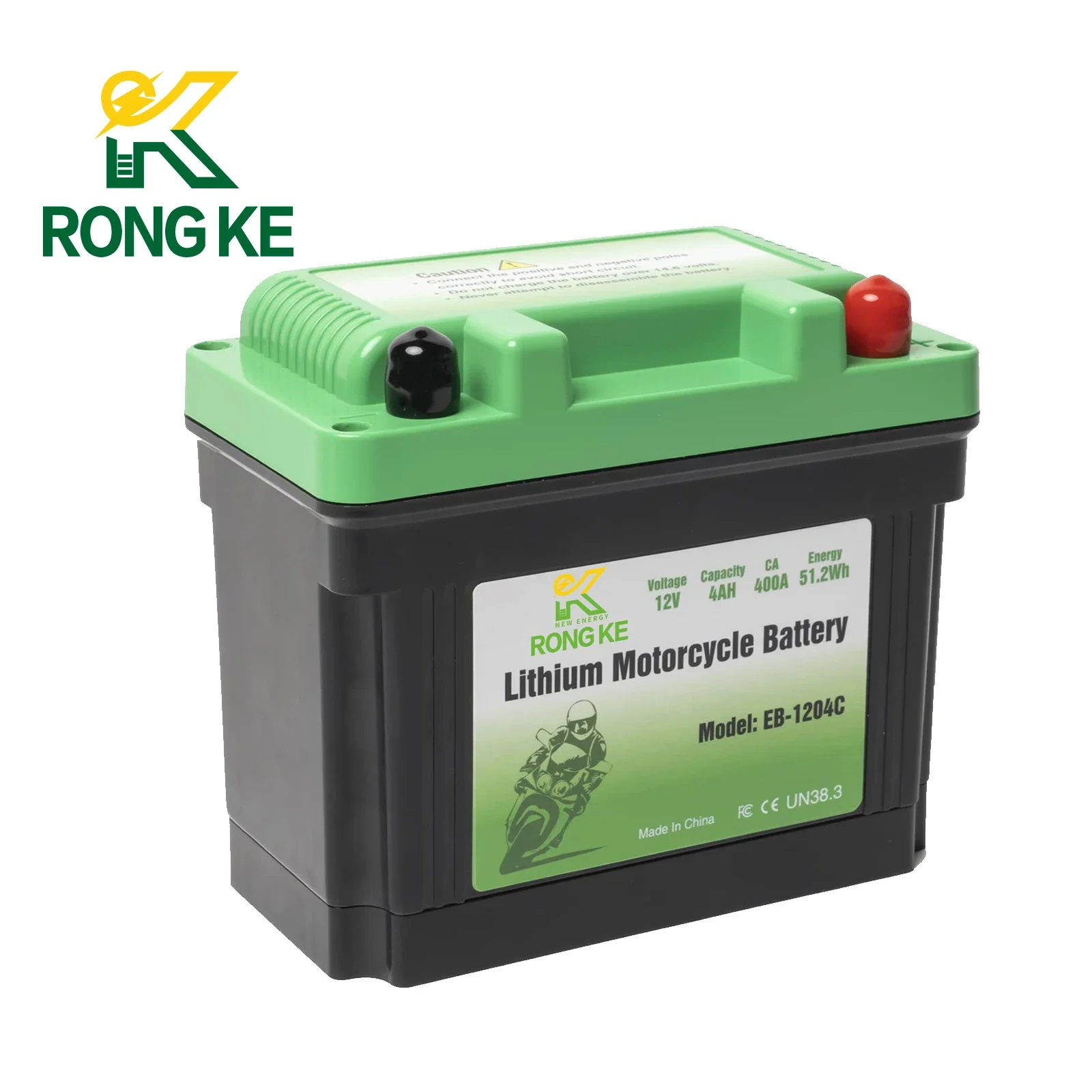 Lightweight 2AH 12V lithium batteries 155CCA motorcycle battery prices engine start with BMS 4000+life cycles